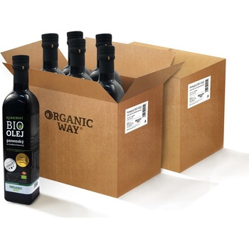 Organic way Bio Konopný olej panenský 12 x 500 ml