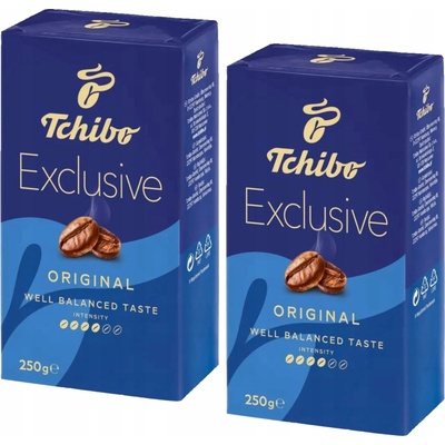 Tchibo Exclusive mletá 250 g – Zbozi.Blesk.cz