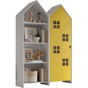Vipack Отворен детски гардероб в бял и жълт цвят 115x171, 5 cm CASAMI BRUGES - Vipack (CSCO1003)