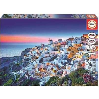 Educa Santorini a Fix lepidlo EDU19040 1500 dílků