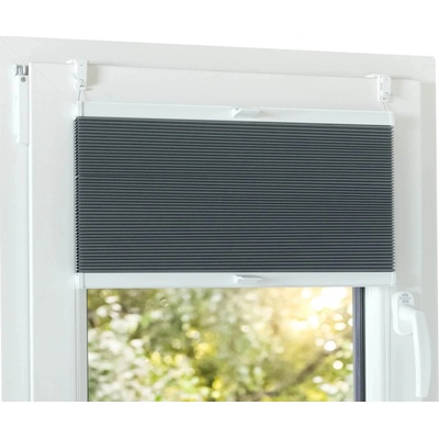 Rolmeister Plisá roleta, neinvazivní okenní plisé termoizolační 100% zatemňovací 40x40cm