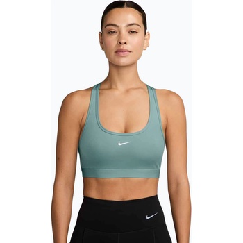 Nike Спортен сутиен Nike Swoosh Light Support cannon/white