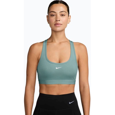 Nike Спортен сутиен Nike Swoosh Light Support cannon/white