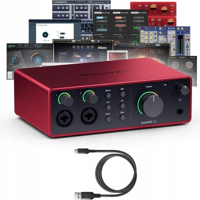 Focusrite Scarlett 4i4 4th Gen – Zboží Živě