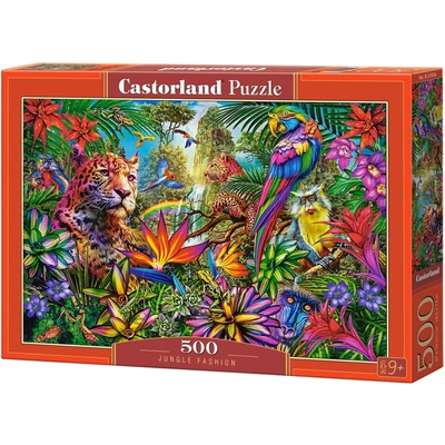 Castorland Пъзел Castorland от 500 части - Мода в джунглата (B-53926)