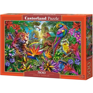 Castorland Пъзел Castorland от 500 части - Мода в джунглата (B-53926)