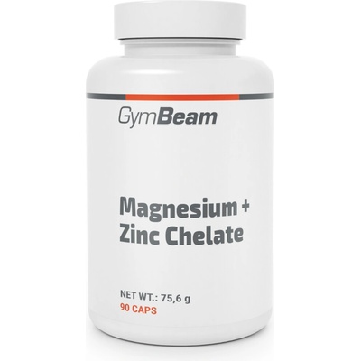 GymBeam Horčík + Zinok Chelát 90 kapsúl