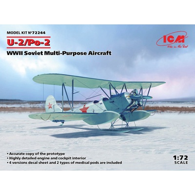 ICM U-2/Po-2 Soviet Multi-Purpose Aircraft 1:72