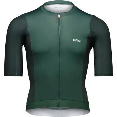 POC Мъжка фланелка с къс ръкав за колоездене POC Cadence Jersey Cycling jersey - Pargasite Green (056-3684-0512)