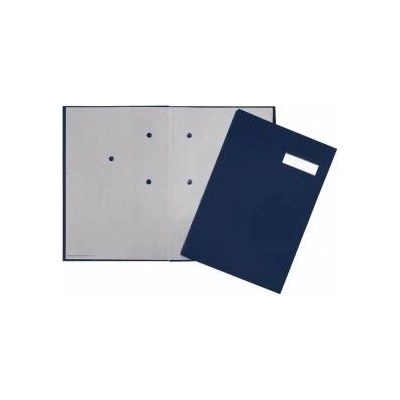 Angela Ciampagna Pagna Offer Stoffeinband 20 Fächer blau