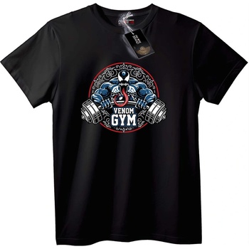 NOONEBRAND Тениска Venom Фитнес - L, White