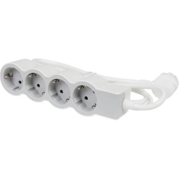 Legrand Разклонител LEGRAND, 4×2P+E, с кабел 5 m, бял (M011101)
