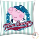 Halantex Vankúš Prasiatko Peppa motív Team George 40x40