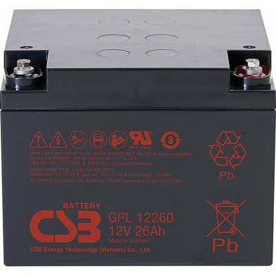 CSB GPL12260 12V 26Ah