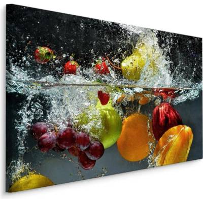 Moderní obraz na plátně do kuchyně Ovoce Ve Vodě Varianta: 30x20
