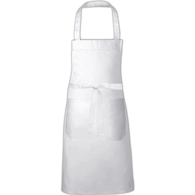 Link Kitchen Wear Bavlnená zástera X1012 White 80 x 70 cm