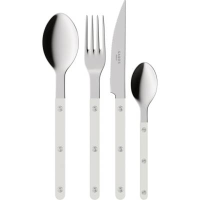 Sabre Paris Sada príborov Bistrot Brillant White 4 ks