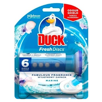 Duck Fresh Discs čistiaci gél na toalety s vôňou mora Marine 36 ml