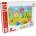Hape Дървен пъзел 3 в 1, Hape, Слънчевата долина, 12 части (H1601)