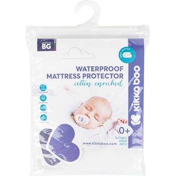 KikkaBoo Протектор за матрак с ластик - памук 70/140 см (41105010003)