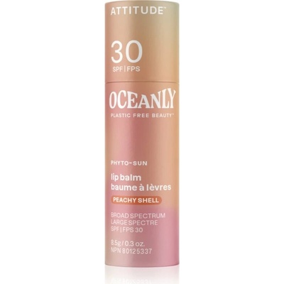 Attitude balzam na pery SPF30 Oceanly Peachy Shell 8,5 g