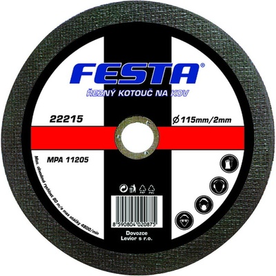 Festa Kotouč brusný 150 x 6,4 mm 22244