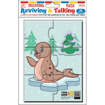 Image 1 of Jagu Говорещ пъзел Jagu - Тюлен, 6 части (92-461)