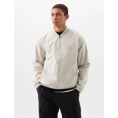 GAP 887257-00 bunda bomber s logem Béžová