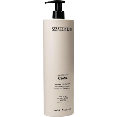Selective Professional Дълбоко възстановяващ шампоан с кератин Selective Damaged Hair Risana Restructuring Shampoo 1000мл