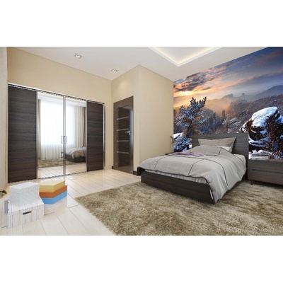 DIMEX ART Самозалепваща се флизелинова фототапета планинска гледка 375 x 250 см