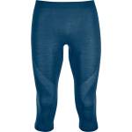 Ortovox Мъжко мериносово термобельо Ortovox 120 Comp Light Short Pants Merino base layer - Blue Nunatak (015-0921-0711)