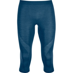 Ortovox Мъжко мериносово термобельо Ortovox 120 Comp Light Short Pants Merino base layer - Blue Nunatak (015-0921-0711)