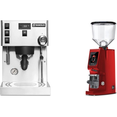 Set Rancilio Silvia PRO X + Eureka Atom W 75