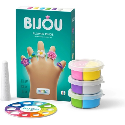 Hey Clay Bižutéria – Kvetinové Prstienky