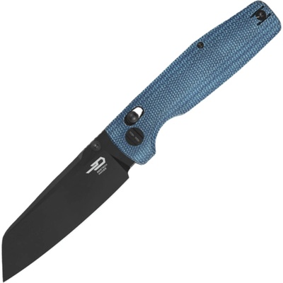 Bestech Slasher D2, Micarta Blue BG56C-2