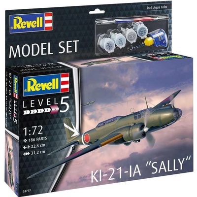 REVELL ModelSet letadlo 63797 Ki21la Sally 1:72