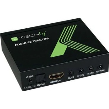 TECHLY Techly HDMI аудио екстрактор LPCM 7.1 4K, UHD, 3D (IDATA-HDMI-EA74K)