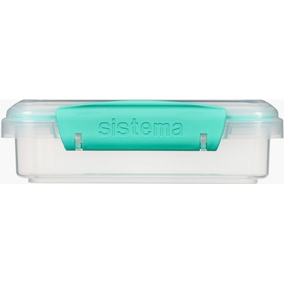 Sistema Plastics Sistema 21647, Sada krabiček na oběd, Pro adolescenty, Vícebarevný, Jednobarevný, Obdélníkový, Nový Zéland