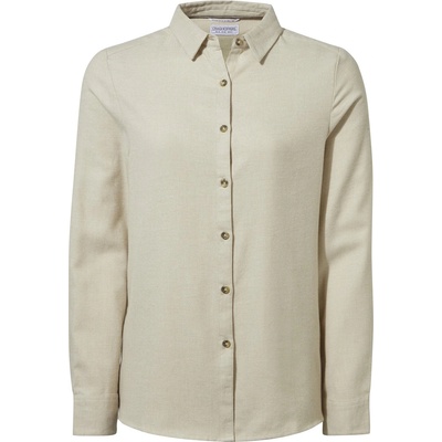 Craghoppers Риза с дълъг ръкав Craghoppers Women's Dornoch Long Sleeve Shirt - Lt Raffia Ml