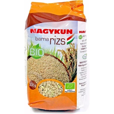 Nagykun Bio rýže hnědá 0,5 kg
