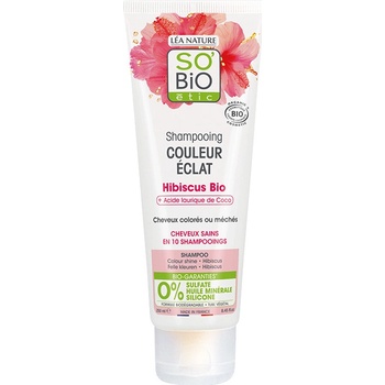 So´Bio étic Shampoo pro barvené a melírované vlasy s ibiškem 250 ml