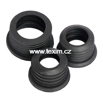 TEXIM Redukce do hrdla trubek 40x32mm Černá