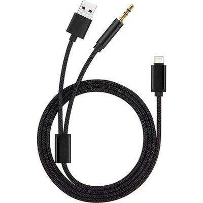 iP3.5MM+Lightning Charging & Audio Cable, JH-037