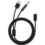  iP3.5MM+Lightning Charging & Audio Cable, JH-037