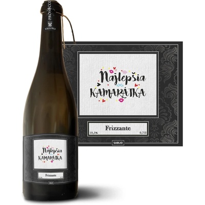 Sablio Najlepšia kamarátka Prosecco biele suché šumivé víno 10,5 % 0,75 l (holá fľaša)