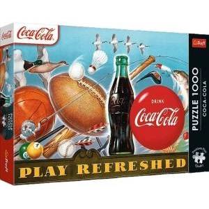 Trefl Puzzle - 1000 Premium Plus - Coca-Cola: A Moment of Refreshment - Trefl 12101