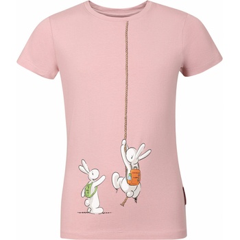 Alpine Pro Детска памучна тениска Bob и Bobek ALPINE PRO BOBBO pale mauve ALPINE PRO | Rozov | Момчешки | 92-98