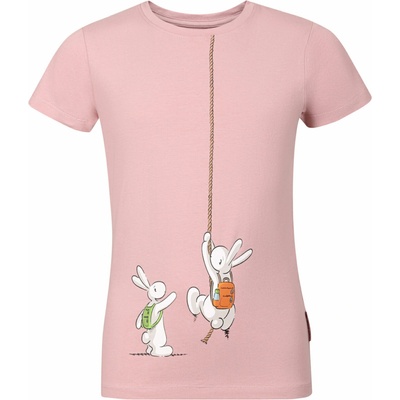 Alpine Pro Детска памучна тениска Bob и Bobek ALPINE PRO BOBBO pale mauve ALPINE PRO | Rozov | Момчешки | 92-98