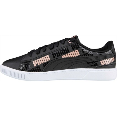 Puma dámske tenisky VIKKY V3 SIG čierna lososová biela