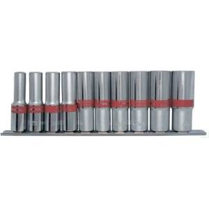MTX Комплект удължени вложки mtx 135919, 3/8″, 8-19 мм, 10 бр